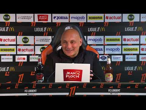 La réaction d'Olivier Pantaloni après FC Lorient - Havre AC (0-2) 25-26