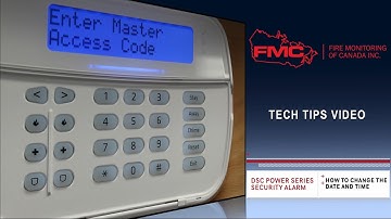 Tech Tips: How to Change the Time & Date on the DSC Power Series Security Alarm System Icon Keypad