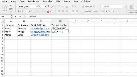 Mail Merge from Excel to Word (MAC & Windows)