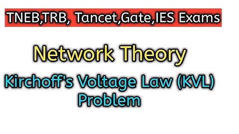 Network Theory Kirchoff