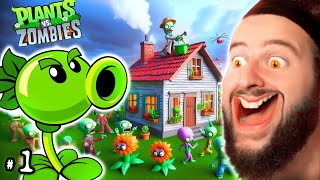 La Mejor Estrategia Contra las HORDAS ZOMBIES ¡GUERRA VEGETAL! | PLANTS VS ZOMBIES #1