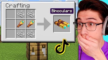 Testing Viral Minecraft Hacks That Are 100% Working