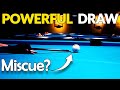 The key to unlocking a powerful and controlled draw shot