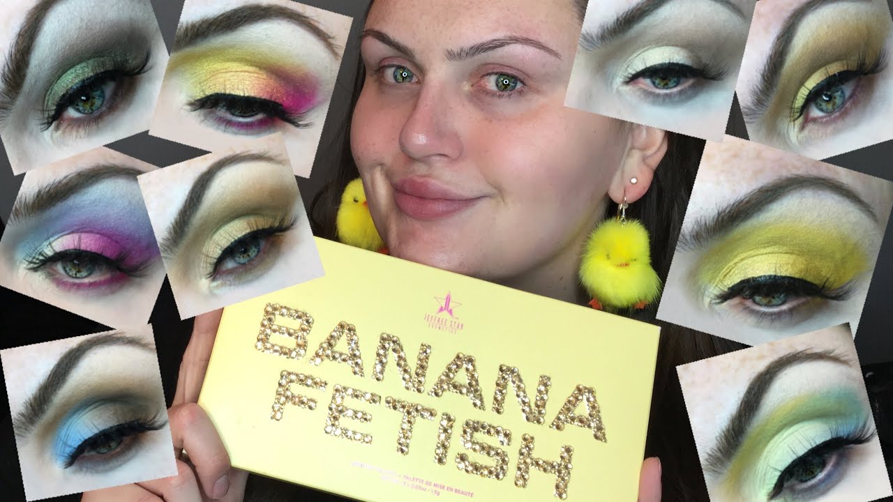 10 Looks 1 Palette JEFFREE STAR BANANA FETISH