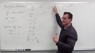 How to Solve Bernoulli Differential Equations (Differential Equations 23)