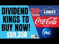 Best Dividend KINGS To BUY NOW! Dividend Growth Stocks TO BUY NOW!