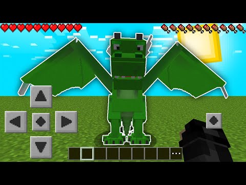 YEPYENİ EJDER MODU!!! | Minecraft PE Ejder Modu