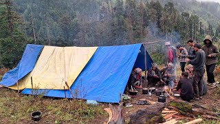 Sheep Shepherd Life in Winter season | Shepherd Food Cooking | Village Life Nepal | Real Nepali Life