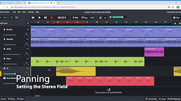 Bandlab Lesson 5  - Volume, Panning & Automation
