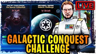 GALACTIC CONQUEST CHALLENGE - Top 5 Challenge Rancor Raid, Galactic Challenges, F2P Account, + MOAR!