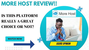 MORE HOST  Review-Is This Platform REALLY Worth The Media HYPE??See(WATCH Before use)