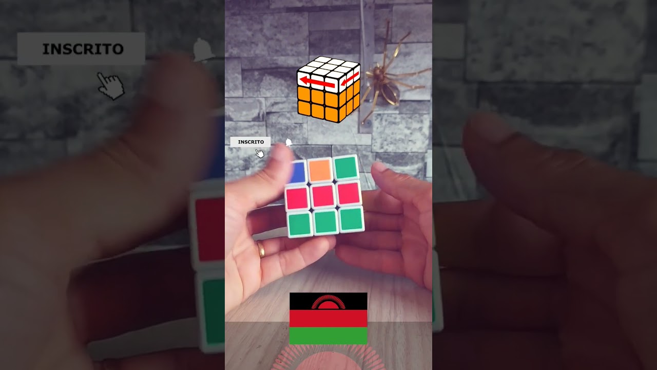 🇲🇼 Bandeira de Malawi no Cubo Mágico