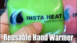 Insta Heat Reusable Hand Warmers VERSUS HotHands Air Activated Hand Warmers