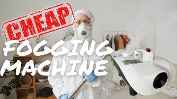 Disinfecting Fogging Machine Review…Simple, Easy to Use, and Affordable