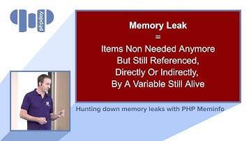 Benoit Jacquemont - Hunting down memory leaks with PHP Meminfo - phpday 2019