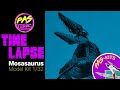 Mosasaurus Skeleton -Bandai- Model Kit TIME LAPSE