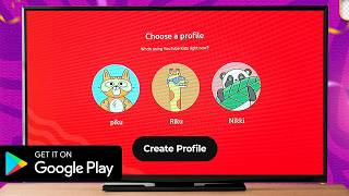 How to Create Multiple Youtube Kids in Android TV | Multiple Youtube kids Profile Android TV screenshot 5