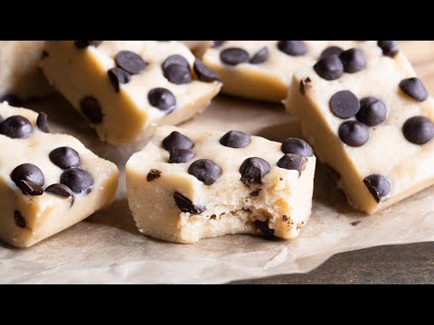Homemade Cookie Dough Protein Bars, no gluten, no nuts - Real Food Healthy Body