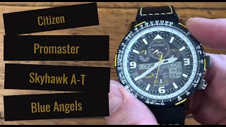 Citizen Promaster Skyhawk At Eco Drive - Blue Angels Edition