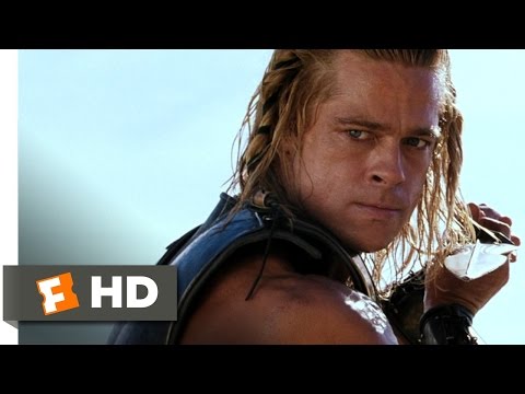 Hector's Final Battle Scene - Troy Movie (2004) - HD