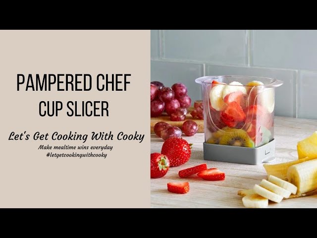 Pampered Chef Cup Slicer 