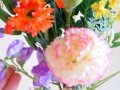 蓮のつぼみをお供え花に。造花仏花-家庭仏壇サイズ19403　【造花専門店Hanaco（はなこ）】