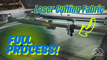 Laser Cutting Fabric | Full Process!