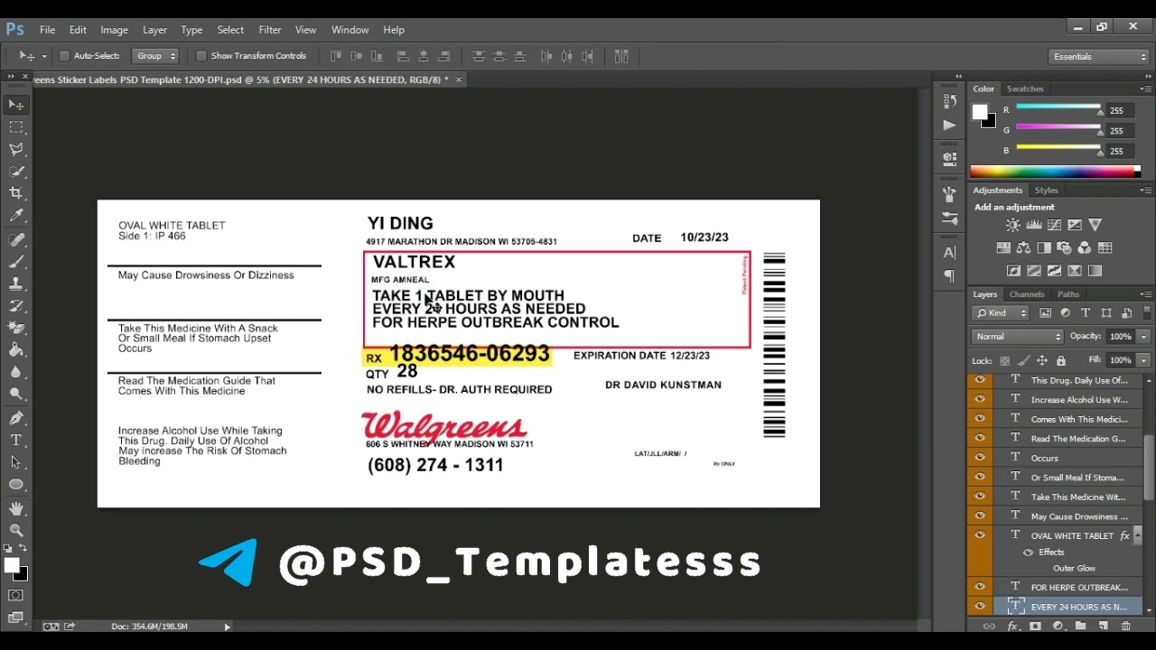 How To Design Labels Easily With Walgreens Sticker Labels PSD Template How To Design Labels Easily With Walgreens Sticker Labels PSD Template