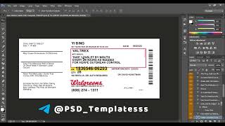 How to Design Labels Easily with Walgreens Sticker Labels PSD Template
