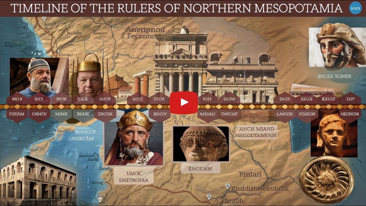 Timeline of the Rulers of Northern Mesopotamia @hamzahistorica