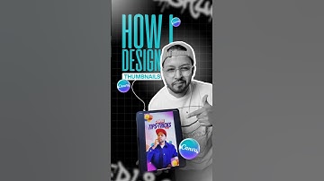 ✅🔥🤯 How to Create YouTube Shorts Thumbnail in Canva #youtubeshorts #thumbnail #canvatutorial