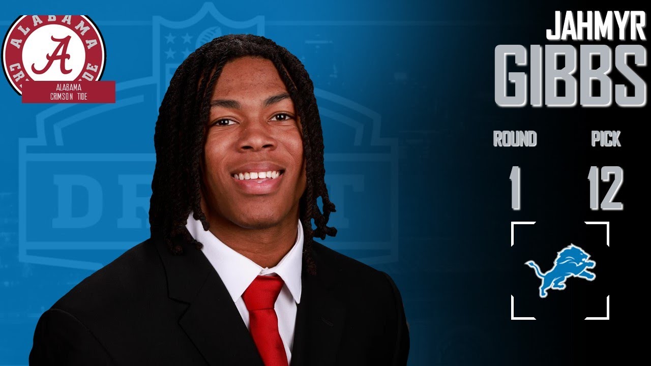 2023 NFL DRAFT: Jahmyr Gibbs | Detroit Lions - YouTube