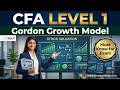 CFA Level 1 Gordon Growth Model | Dividend Valuation &amp; Equity Analysis