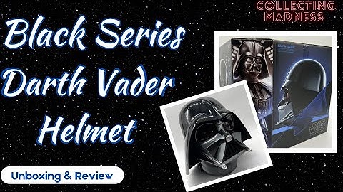 Black Series Darth Vader Helmet Unboxing #starwars #darthvader #blackseries