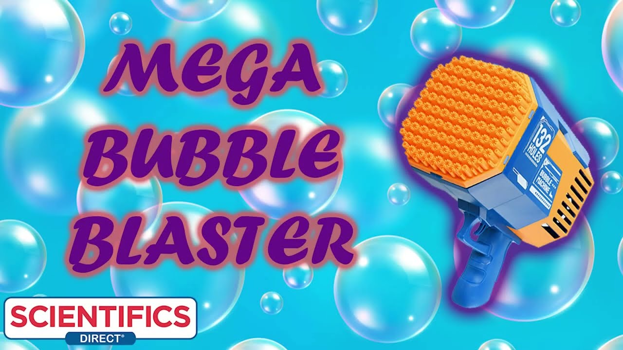 Bubble Play 7-in-1 Magic Bouncing Bubble Mega Set Includes [3] Mini  Blowers, [2] 8oz Solution Refills, Blaster Gun, Handheld Fan, Jumbo Wand,  Bouncy Game Paddle, Glove, Blower Tool, Trays & More - Toys 4 U