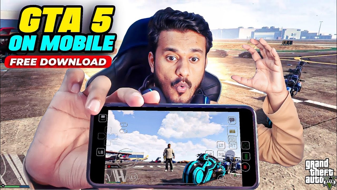 📲 GTA V MOBILE DOWNLOAD  HOW TO DOWNLOAD GTA 5 IN ANDROID