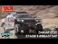 Tom Coronel's first drive in Beast347 and Tim as navigator in stage 5 Dakar Rally 2021