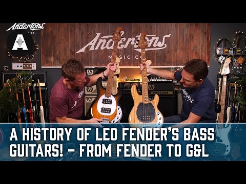 History of Leo Fender Designed Bass Guitars - All About the Bass