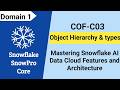 SnowPro Core Certification Tutorial (COF-C03)(Unofficial) : Snowflake object hierarchy and types