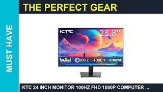 KTC 24 Inch Monitor 100Hz FHD 1080P Computer Apple Pro Display XDR 32 inch monitor Review