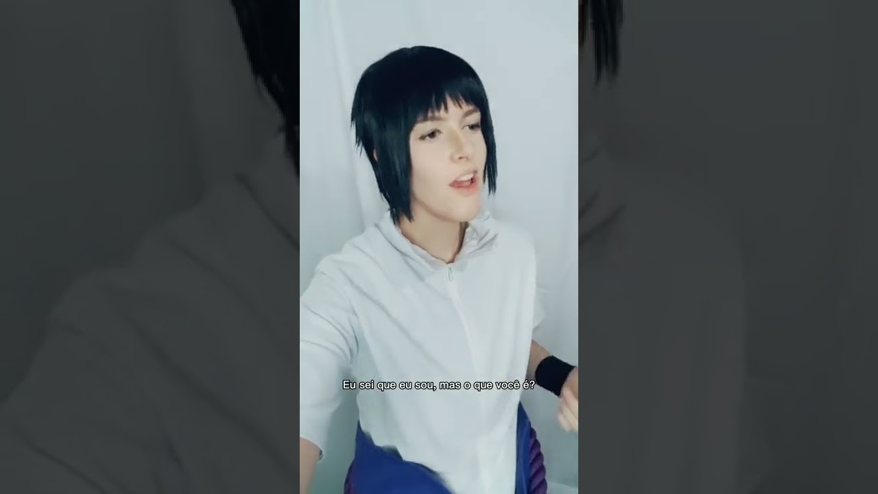 E aí, 🐂ola #shorts #naruto #cosplay #sasuke #sasunaru