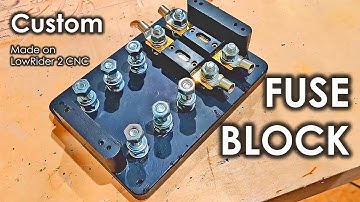 DIY Fuse block for Car Audio installation
