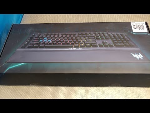 Acer Predator Aethon 500 Box Opening (Kailh Blue Switch)