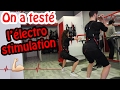 On a test lelectrostimulation  chez iron body fit et jai failli tomber dans les pommes 