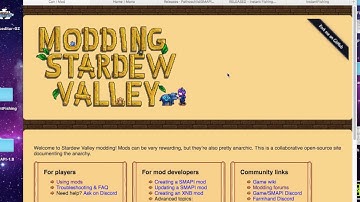 Stardew Valley Mod Tutorial/How To for Mac on Steam using SMAPI (Shorter version)