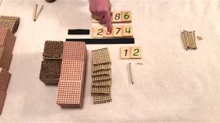 4 Digit Golden Bead Subtraction