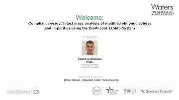 WEBINAR | Compliance-ready Intact Mass Analysis of Modified Oligonucleotides and Impurities using th