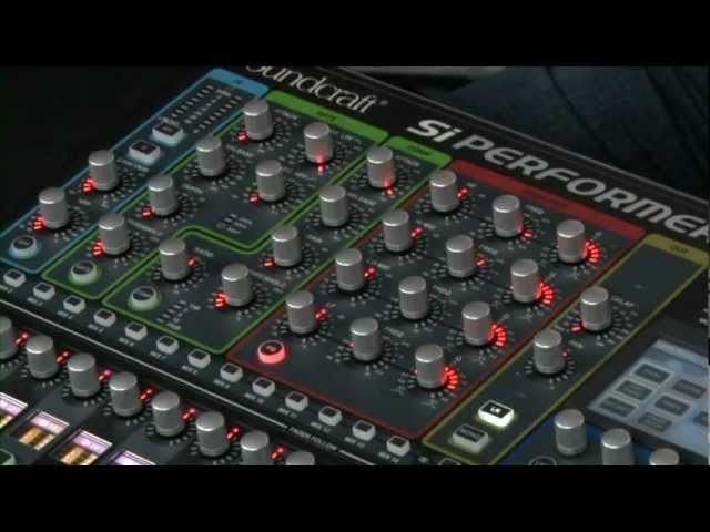 Цифровий пульт мікшера SOUNDCRAFT Si Performer 2 Console