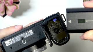 SONY ZV-E10 II – 如何安装NP-FZ100 电池- YouTube