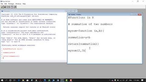 How to create a very simple function in R